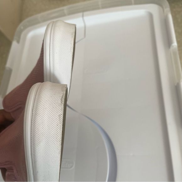 Vans Pink Slip-On Sneakers - Picture 7 of 7